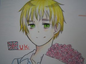 ヘタリアのイギリスというキャラ☆　ウマイ！！